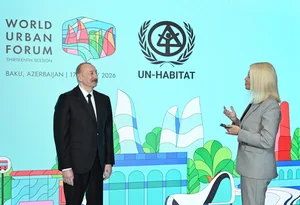 Президент Ильхам Алиев дал интервью телеканалу «Евроньюс»