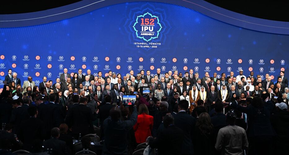 Speaker represents Kyrgyzstan at IPU Assembly attended by 157 countries