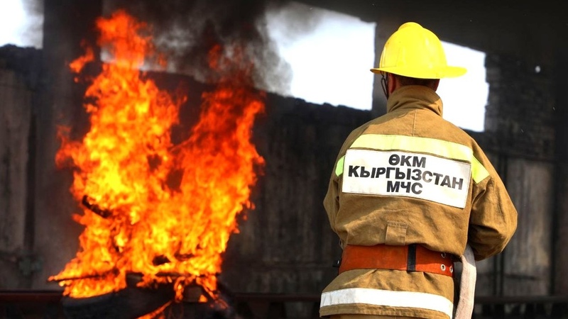 Two people die in fires in Jalal-Abad region in 2026