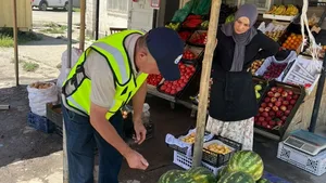 В Бишкеке и регионах проверили продукцию на рынках на нитраты (фото)