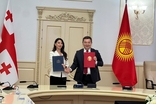 Кыргызстан и Грузия обсудили расширение сотрудничества в торговле, транспорте и цифровизации