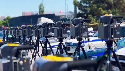 С 1 июня нарушения ПДД начнут фиксировать новые триноги