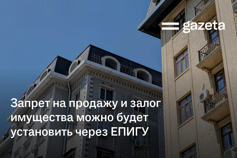Запрет на продажу и залог имущества можно будет установить через ЕПИГУ
