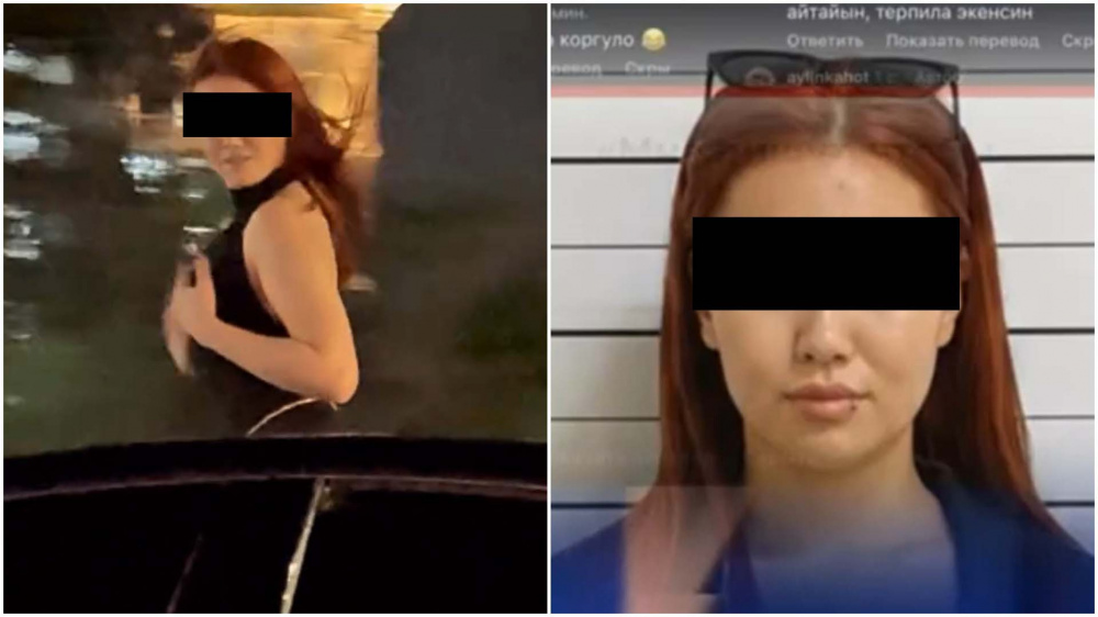 В Бишкеке 19-летнюю блогершу водворили в спецприемник за мат в сторис (видео)