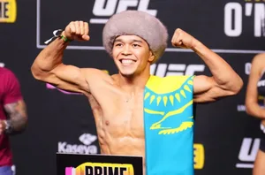 Казахстанец готовился к турниру UFC в Баку в горах Осетии