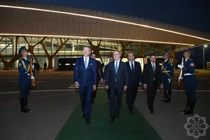 Президент Словакии самолетом отбыл из Физулинского аэропорта в город Баку