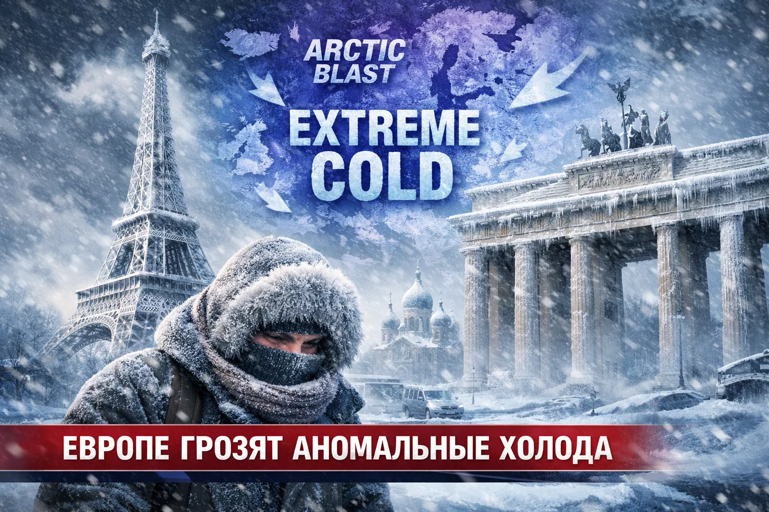 Европе грозят аномальные холода из-за сбоя глобального конвейера океана