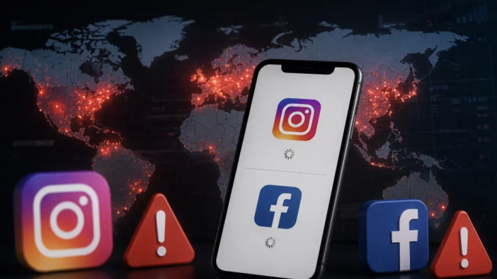 Произошел глобальный сбой в работе Facebook и Instagram