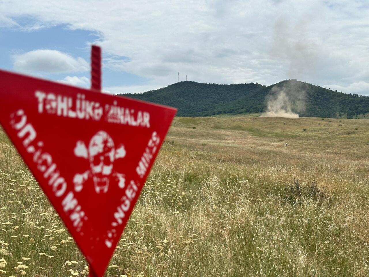 Названо количество мин, обезвреженных в Карабахе за прошлую неделю