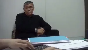 В сеть слили оперативную съемку допроса Ташиева