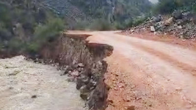 Mudflow destroys bridges and road infrastructure in Ton district