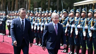 "Я понял, что пришел хозяин Кыргызстана" — Мирзиёев о Жапарове