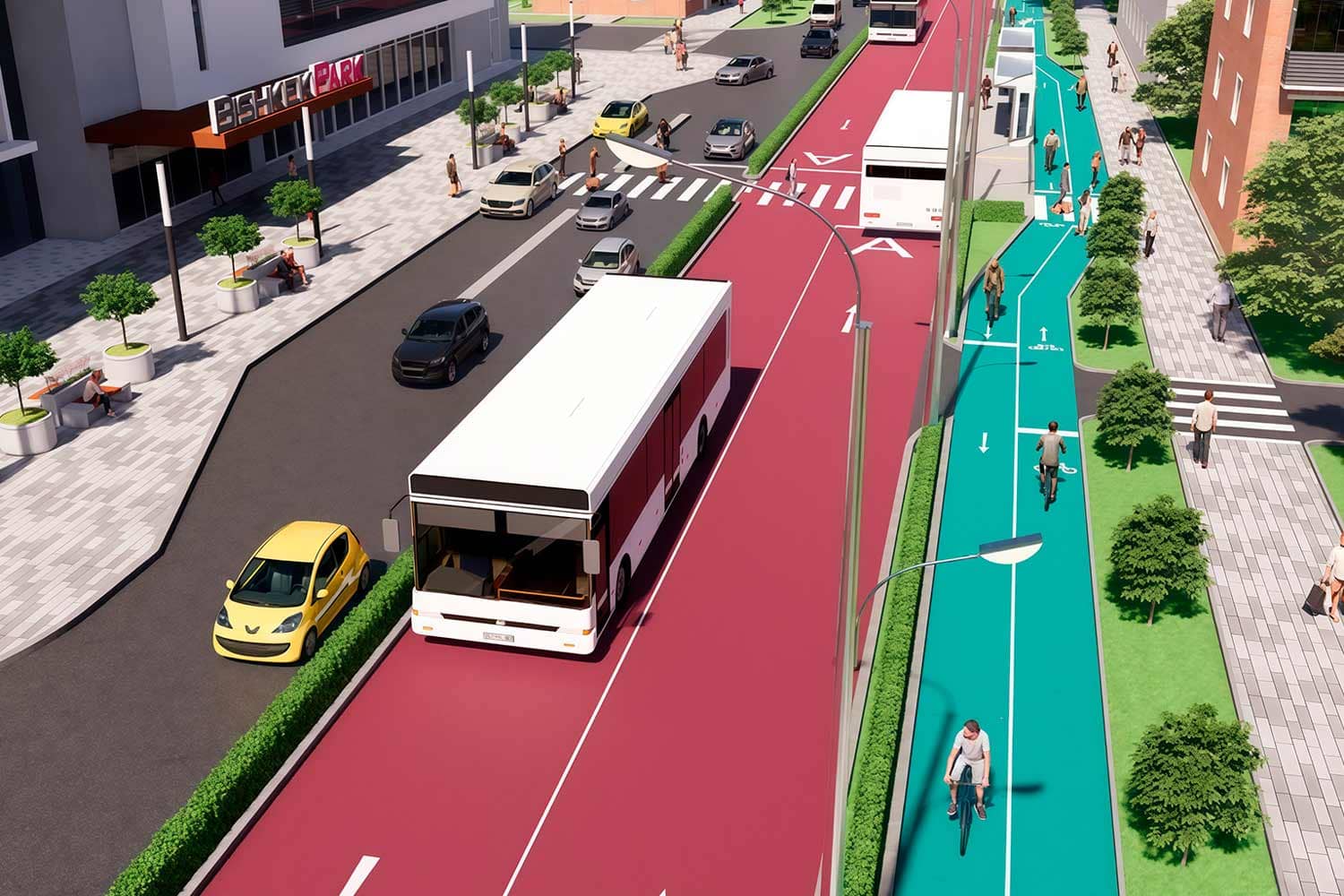 В Бишкеке с 2027 года планируют запустить «зеленый» коридор мобильности