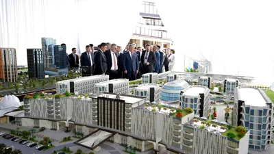 Жилые комплексы, отели и курорты — Минстрой провел выставку на Иссык-Куле. Фото