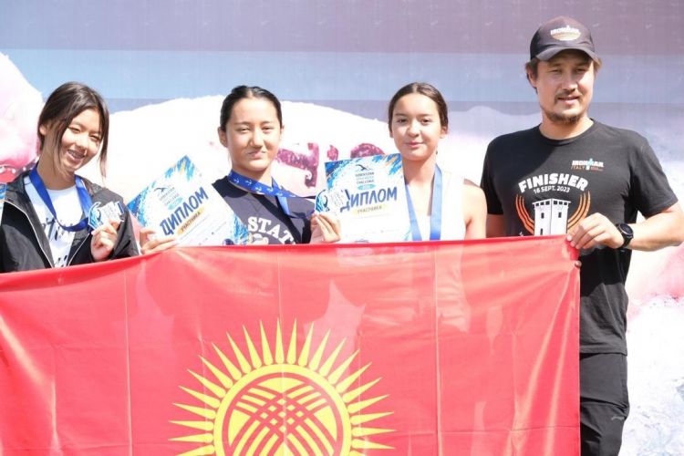 Kyrgyz swimmers participate in Uzbekistan Open Water Swimming Championship