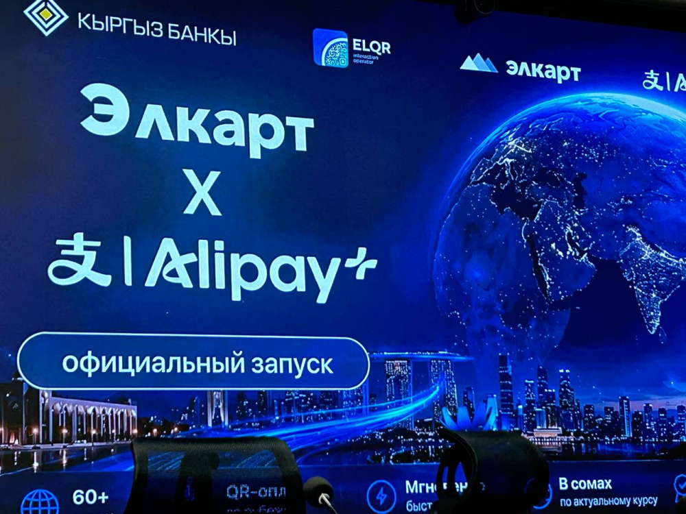 В Кыргызстане заработает система платежей Alipay+