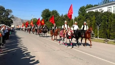 «Караван единства» отправился из города Баткен в Кадамжайский район