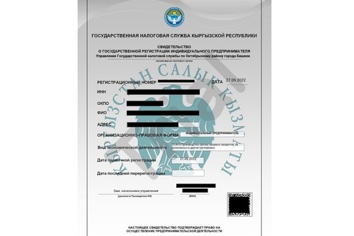 ГНС оцифровала ранее выданные бумажные свидетельства о регистрации ИП