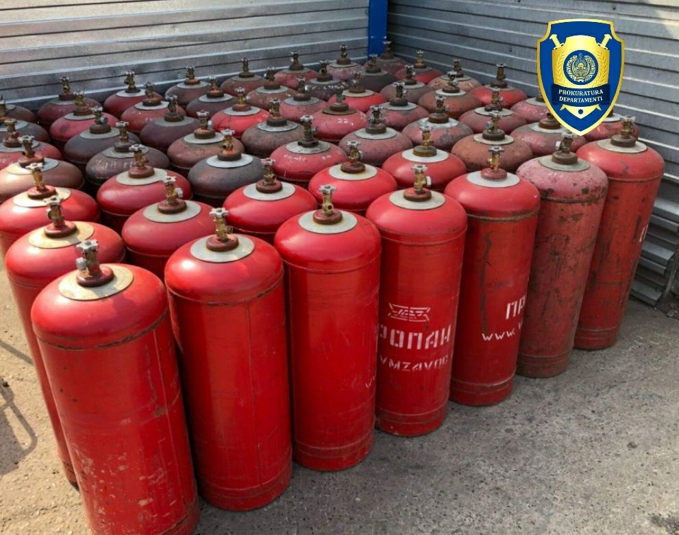 В Каракалпакстане выявили хищение газовых баллонов на миллиарды сумов