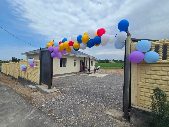 Family left without home after border delimitation receives new house