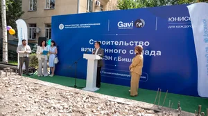 В Бишкеке началось строительство городского вакцинного склада