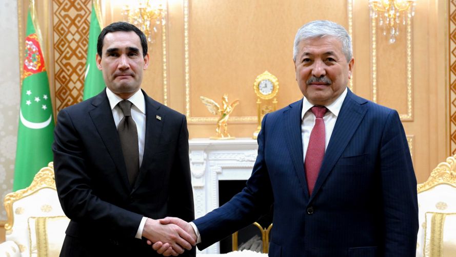 Cabinet Chairman of Kyrgyzstan meets with President of Turkmenistan