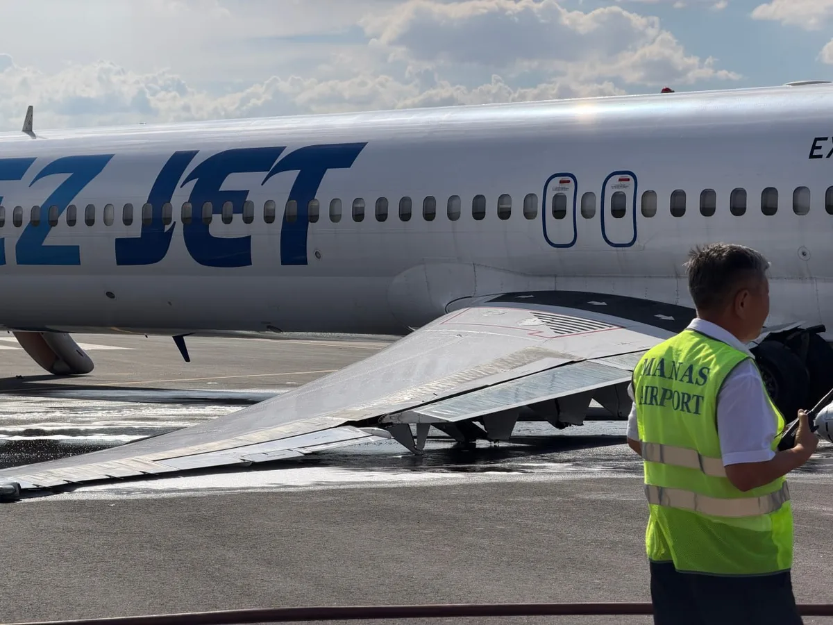 В аэропорту рассказали подробности аварии самолета Tez Jet