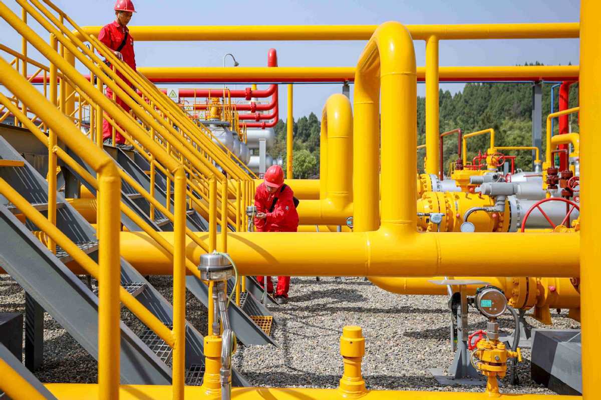 Возросла транспортировка газа по трубопроводу Баку-Тбилиси-Эрзурум