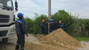 Джалал-Абадское предприятие электрических сетей проводит модернизационные работы