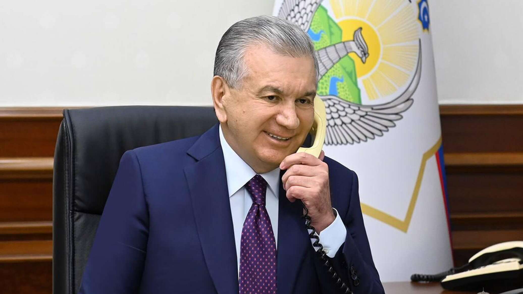 Мирзиёев поздравил Жапарова с избранием Кыргызстана непостоянным членом Совбеза ООН