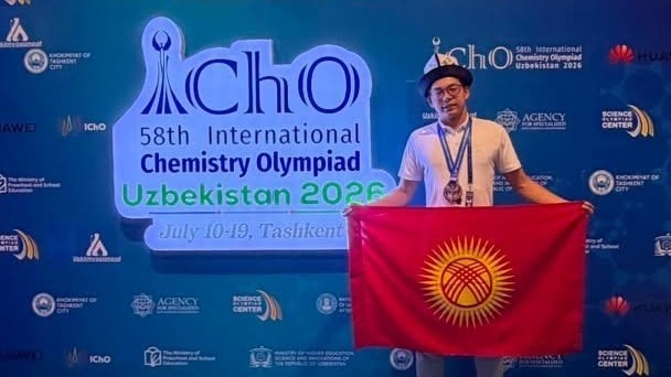 Student from Kyrgyzstan wins bronze at International Chemistry Olympiad