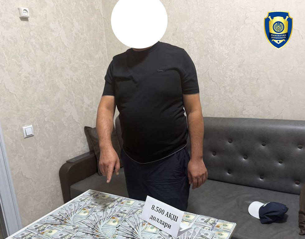 В Андижане за взятку задержали главу районного филиала водоснабжения