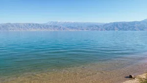 В соцсетях показали уровень воды в Токтогульском водохранилище