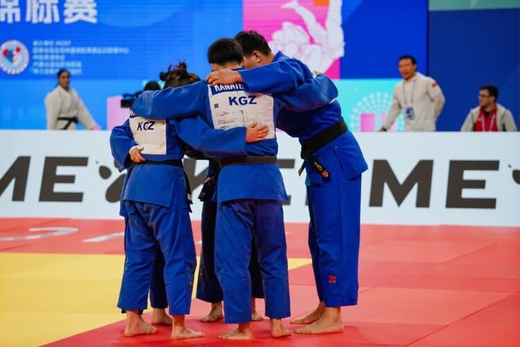 Asian Judo Championships: Kyrgyz team finishes third in team tournament