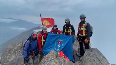 Пик Пионера в природном парке «Ала-Арча» переименовали в пик ШОС