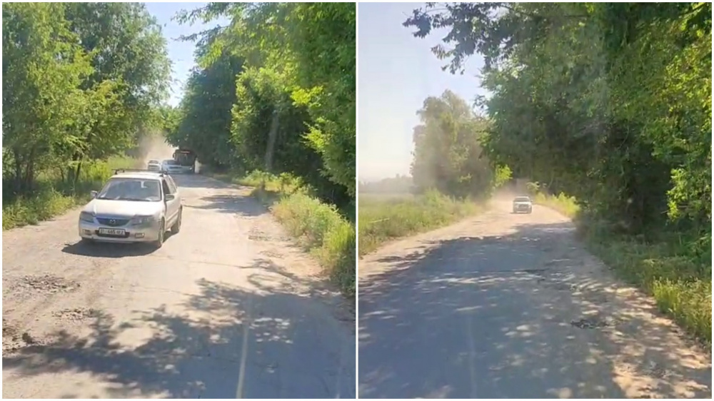 Водитель автобуса пожаловался на состояние дороги между селами Уч-Коз и Мыкан (видео)