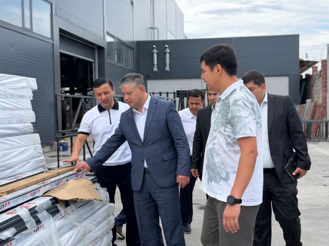 Investment project for glass production implemented in Kyrgyzstan