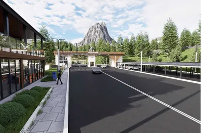В природном парке «Кыргыз-Ата» построят КПП и арку