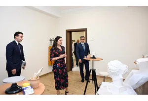 Вице-президент Фонда Гейдара Алиева Лейла Алиева побывала в Шекинской городской Школе искусств