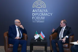 На Анталийском форуме прошла встреча глав МИД Азербайджана и Алжира-ФОТО