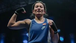 Гулзина Мелсбек кызы вышла в полуфинал чемпионата Азии по боксу (U-23)