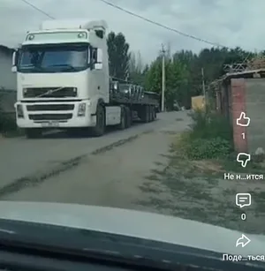Устали бороться: жители села Нижняя Ала-Арча требуют ограничить проезд фур