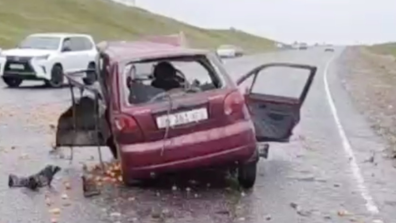 Married couple killed in traffic accident on North-South alternate road in Kochkor district