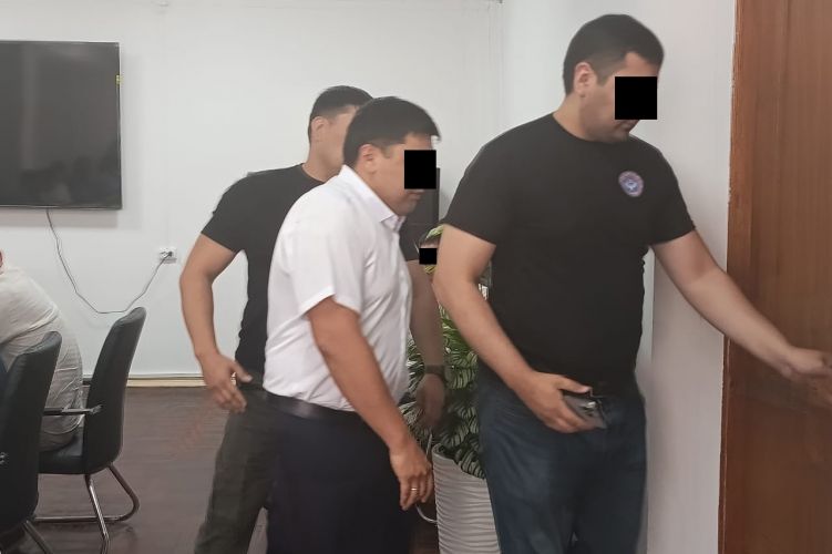 Head of Sary-Koo aiyl aimak in Zaiyl district of Chui region detained