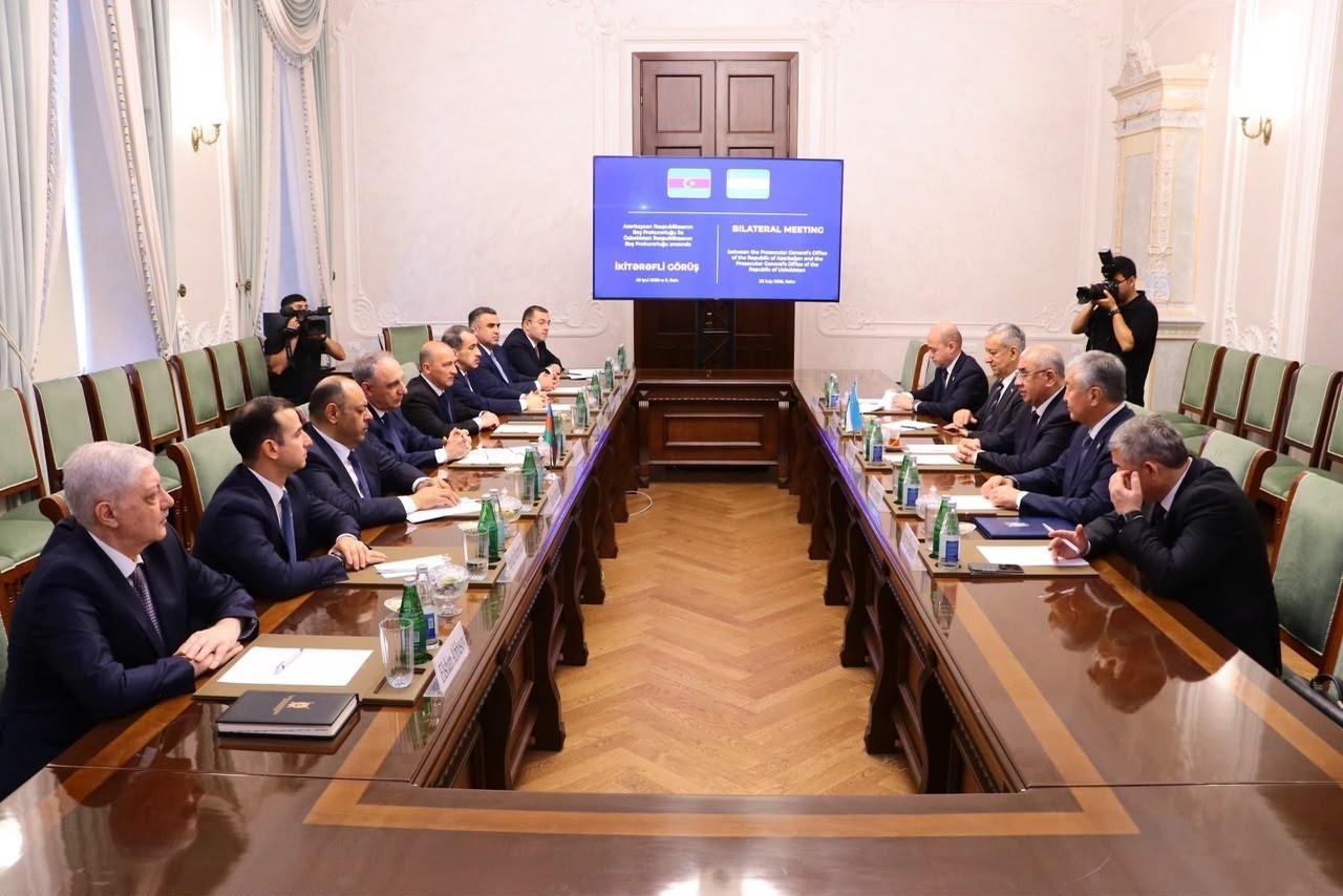 Генпрокуратуры Азербайджана и Узбекистана расширяют сотрудничество-ФОТО