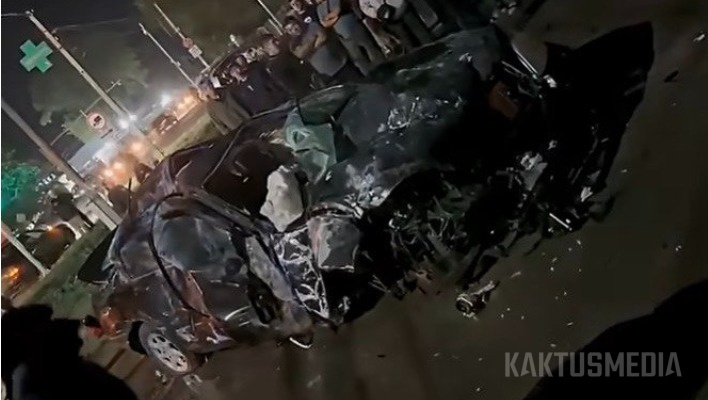 Видео - момент смертельного ДТП в Канте