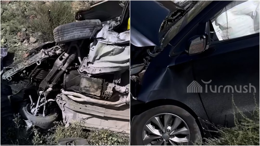 В Нарыне столкнулись два авто: Есть пострадавшие