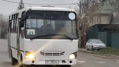 В Бишкеке изменили схему движения маршрута №43