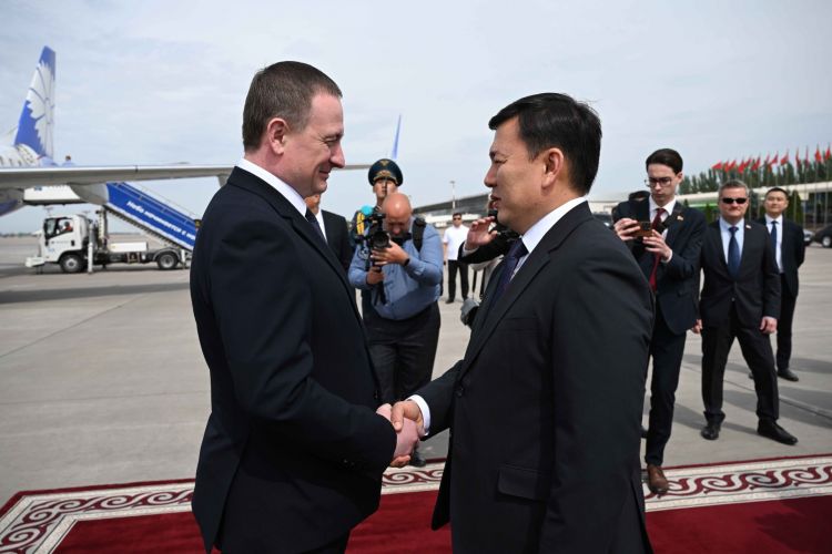 Prime Minister of Belarus arrives in Kyrgyzstan for official visit