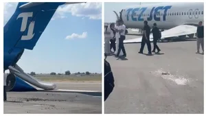 Самолет TezJet завалился при взлете. Что известно прямо сейчас (видео, обновляется)